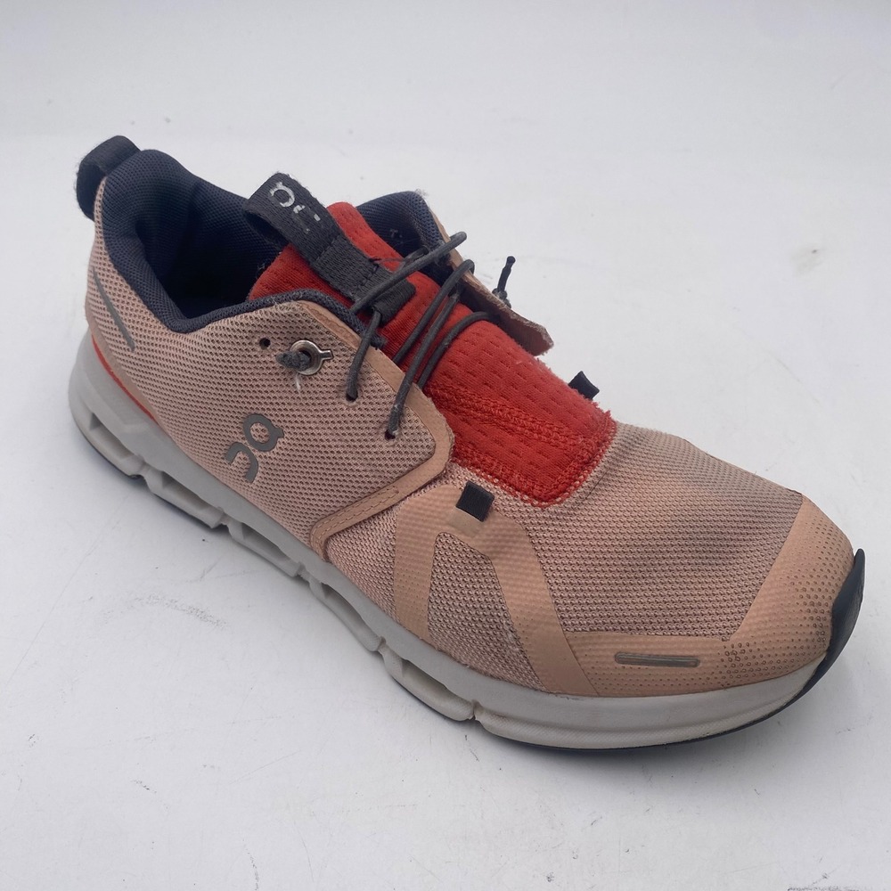 On Running Cloud Sneakers Youth 6 Womens 7.5 Rose Red Lightweight Running Shoes
